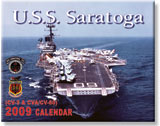 U.S.S. Saratoga 2009 Calendar