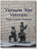 Vietnam War Veterans Wayne County, Tennessee