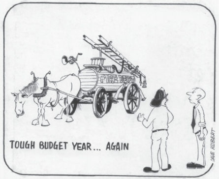 Sample Cartoon from HUBIE and the Fire Service
