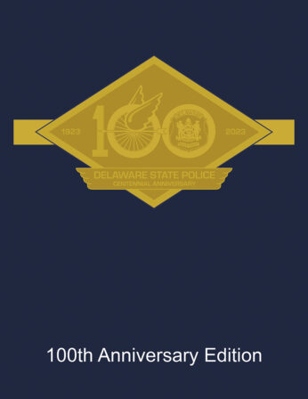 Delaware State Police 50th, 75th, and 100th Anniversary Books