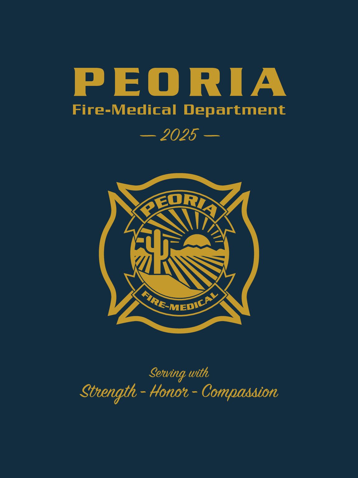 Peoria, AZ Fire-Medical Department 2026 Yearbook